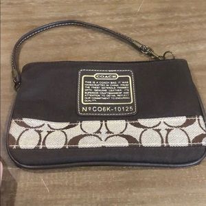 Coach Wristlet